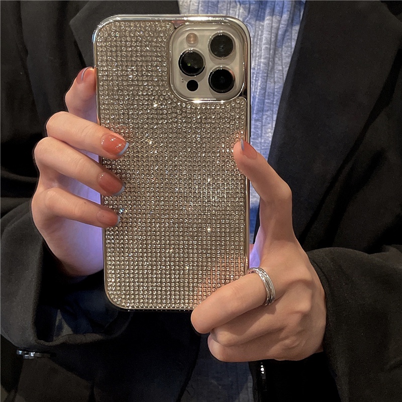 Luxury Holographic Laser Phone Case For iPhone 15 14 13 12 11 Pro Max XR X  7 8 Plus Curly Wavy Edge Shockproof Clear Soft Cover - AliExpress
