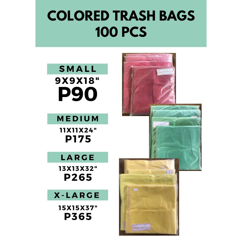 Where to buy colored deals trash bags