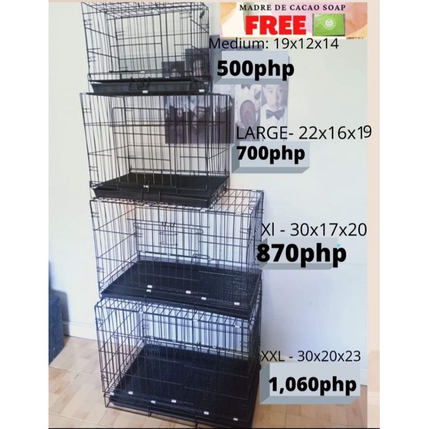 Free xxl hotsell dog crate