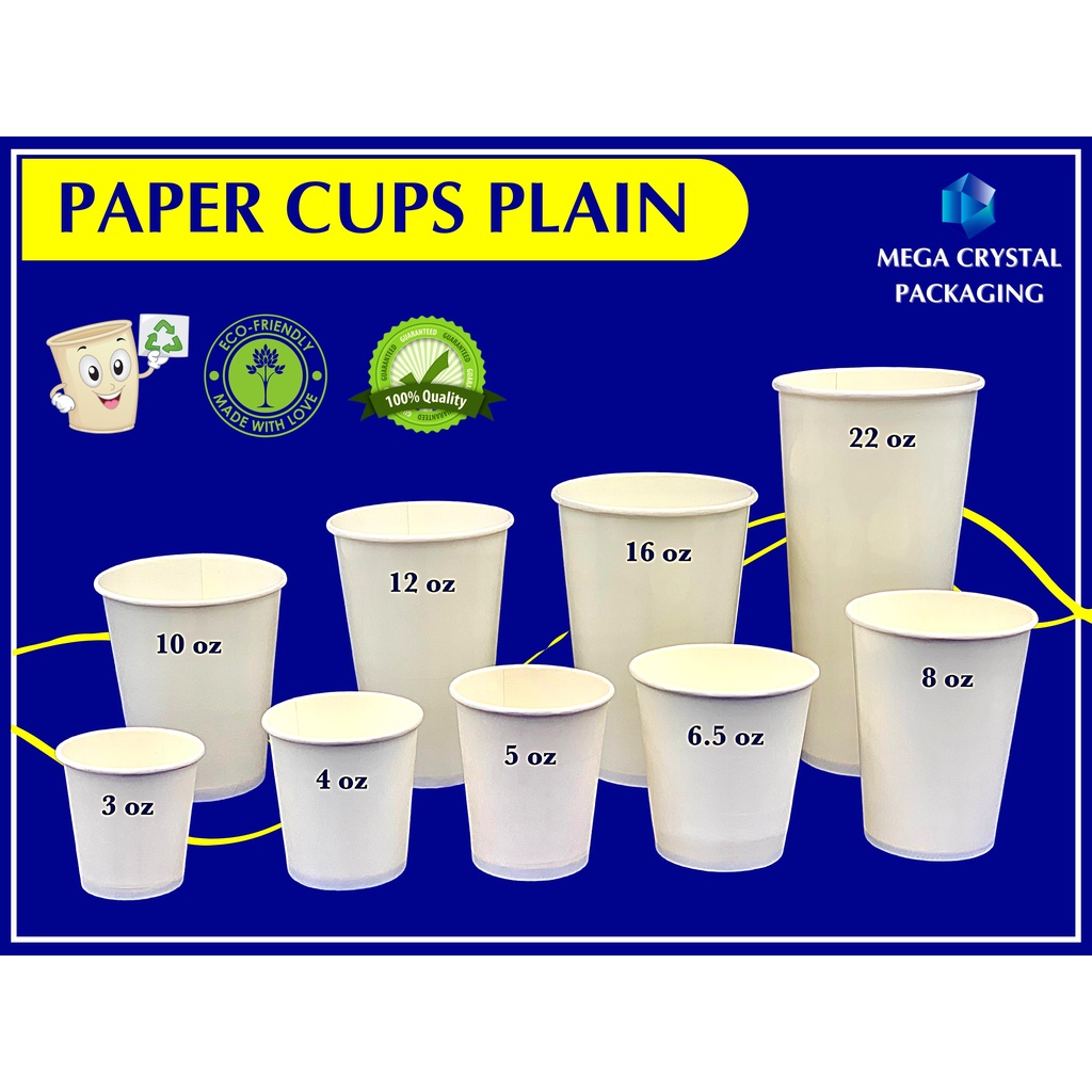 24 PC Solid Color Paper Cups 3 9 oz