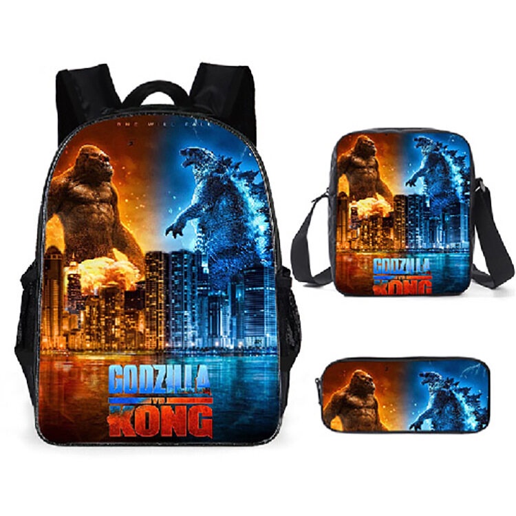 Godzilla shop school backpack