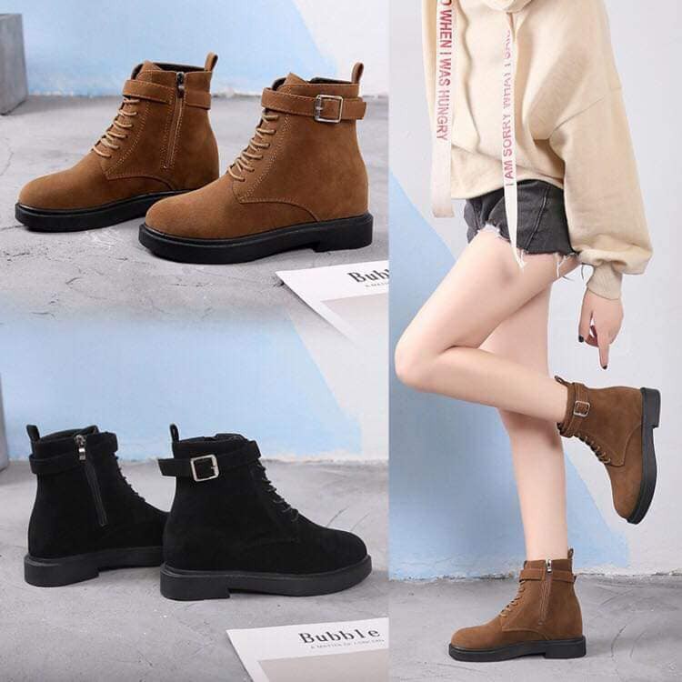 Korean ankle hot sale boots