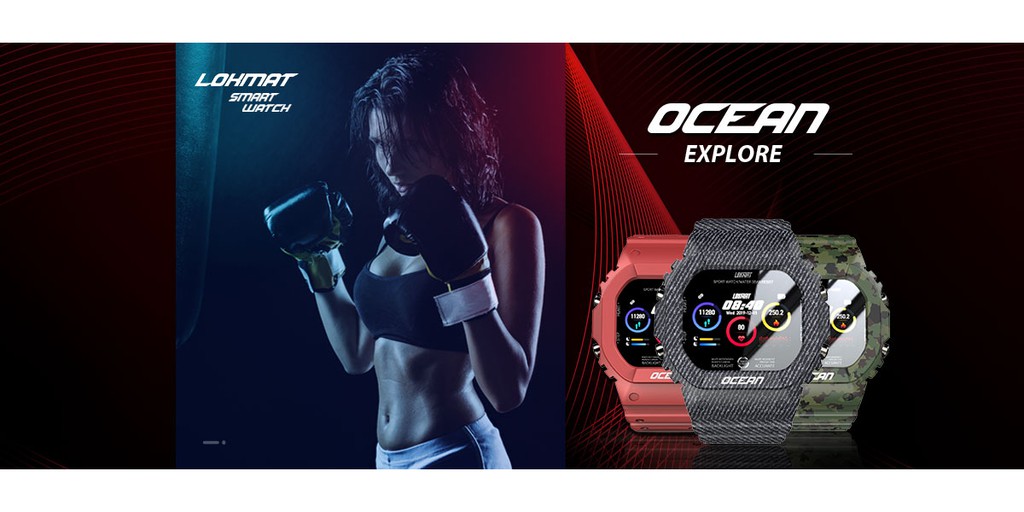 Lokmat ocean smartwatch discount review