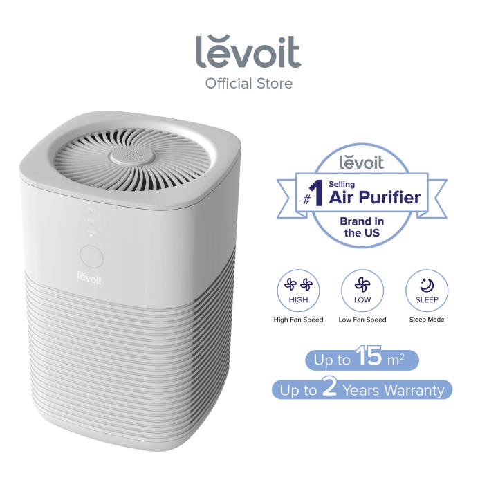LEVOIT Air Purifier for Home Bedroom, 1 Pack, White & Air Purifier LV-H128  Aroma Pads 12pack Essential Oil Replacement