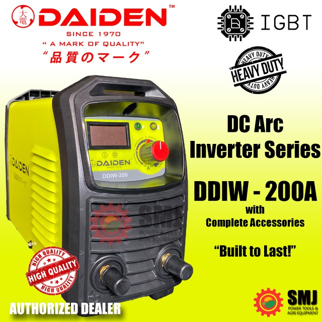 Daiden deals welding machine