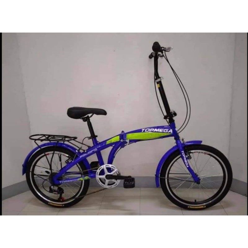 Topmega folding bike price new arrivals