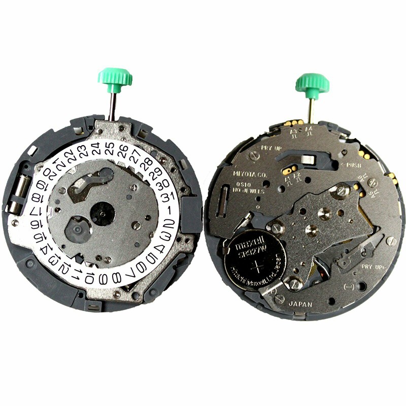 MIYOTA OS10 Japanese Quartz Movement Date at 3 with Battery