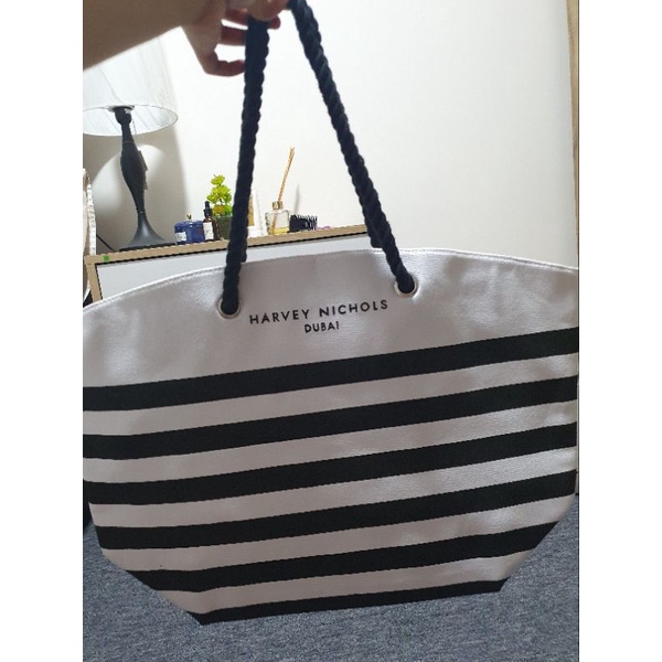 Harvey Nichols Canvas Tote Bag