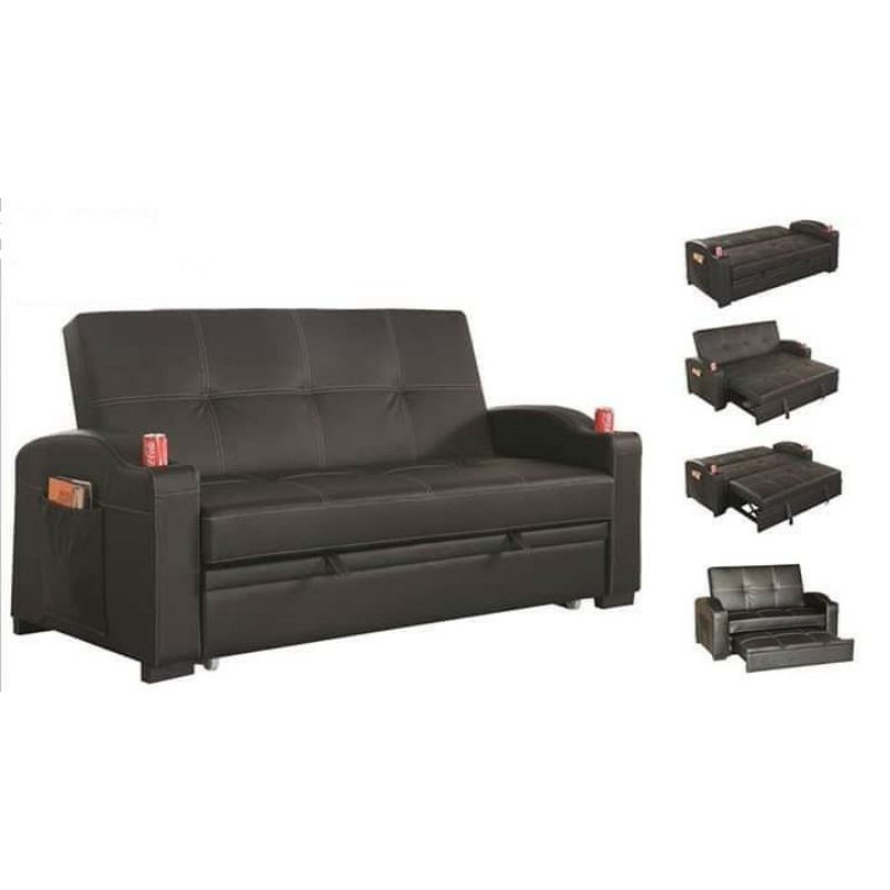 2 seater flip out hot sale sofa