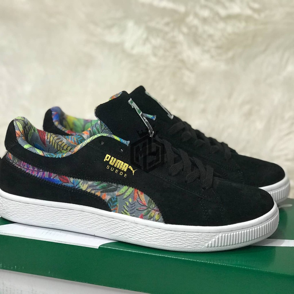 Puma suede hot sale floral