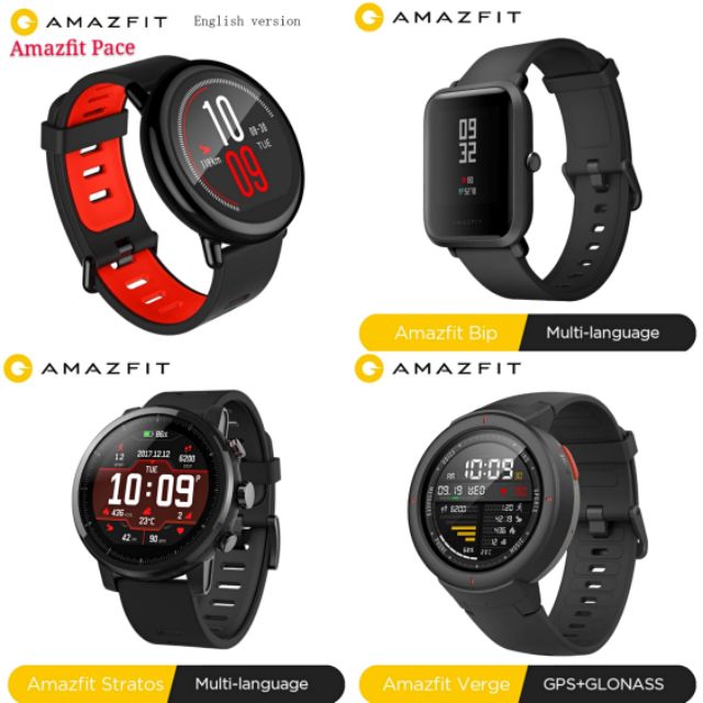 Xiaomi amazfit stratos multi sport gps sale smart watch