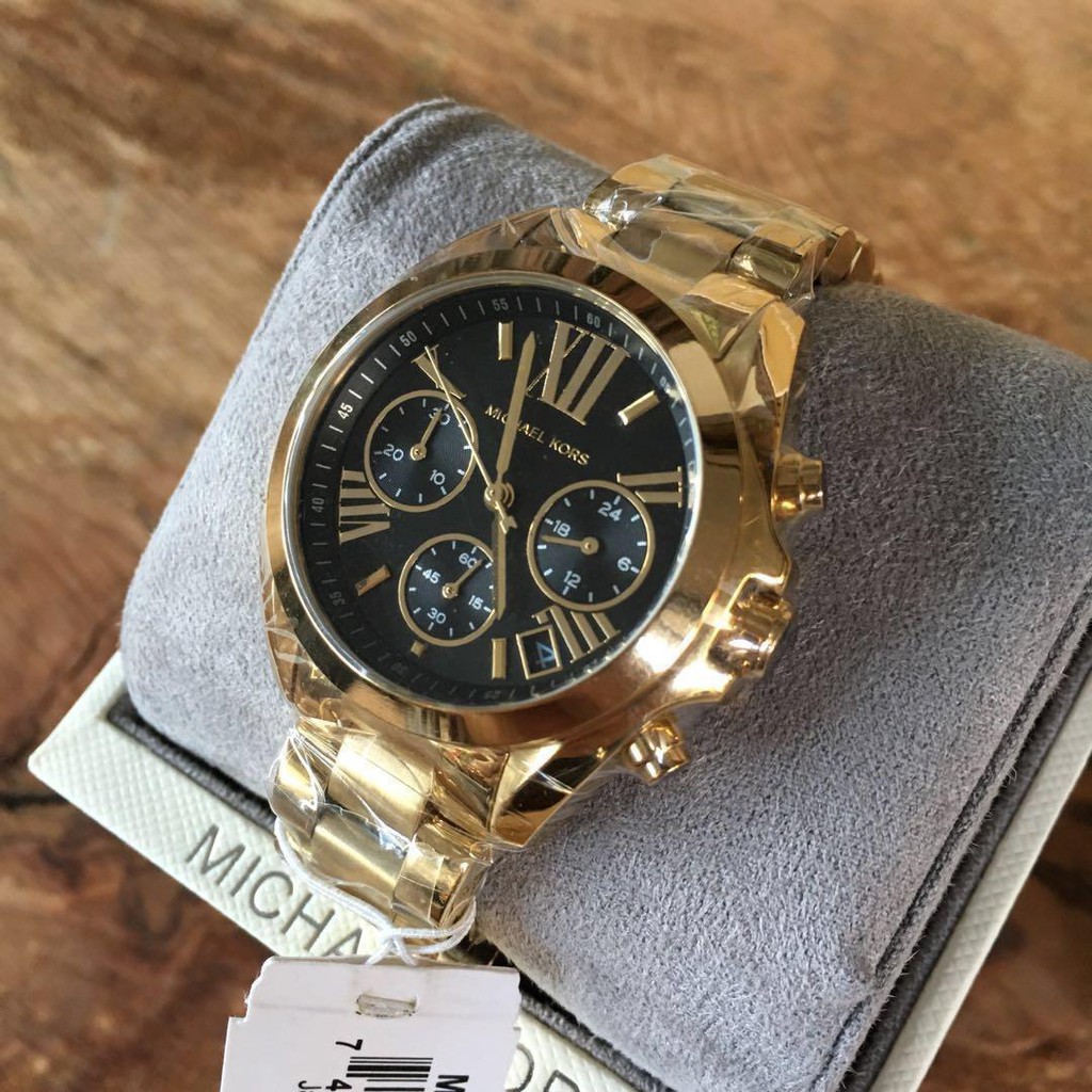 MK Bradshaw Dial Gold tone MK Watch Shopee Philippines