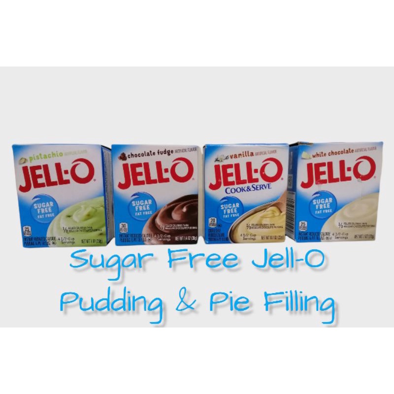 Sugar free discount jello pudding pie