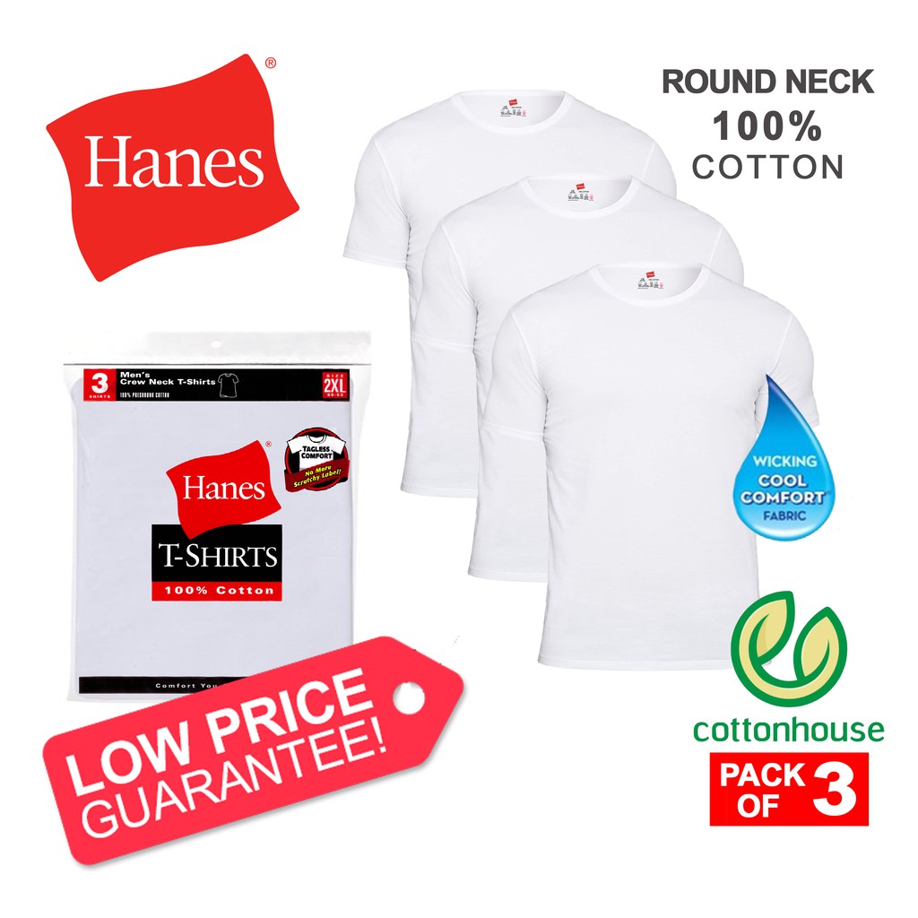 Hanes Originals Short Sleeve Cotton Men's T-Shirt