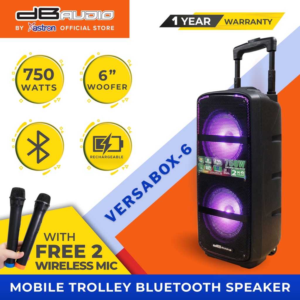 Portable trolley best sale bluetooth speaker