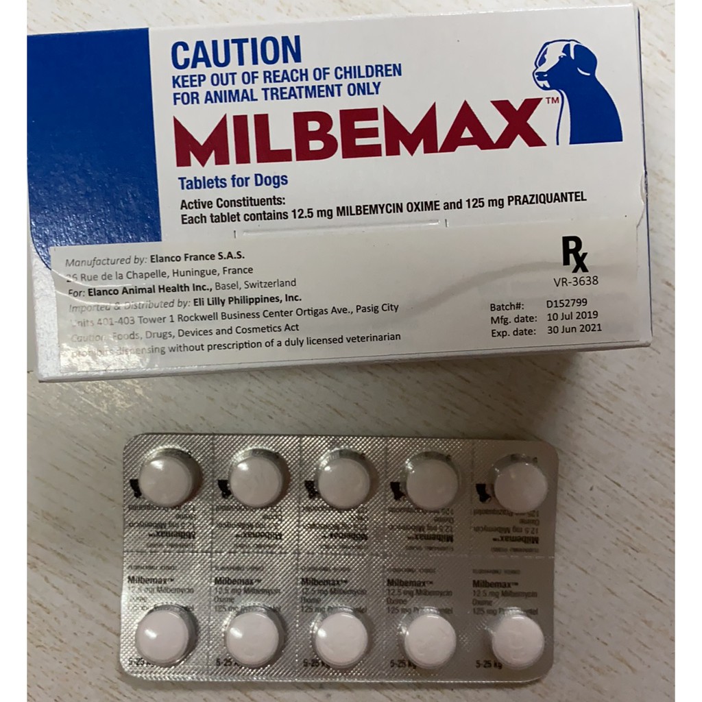 Milbemax tablets 2024