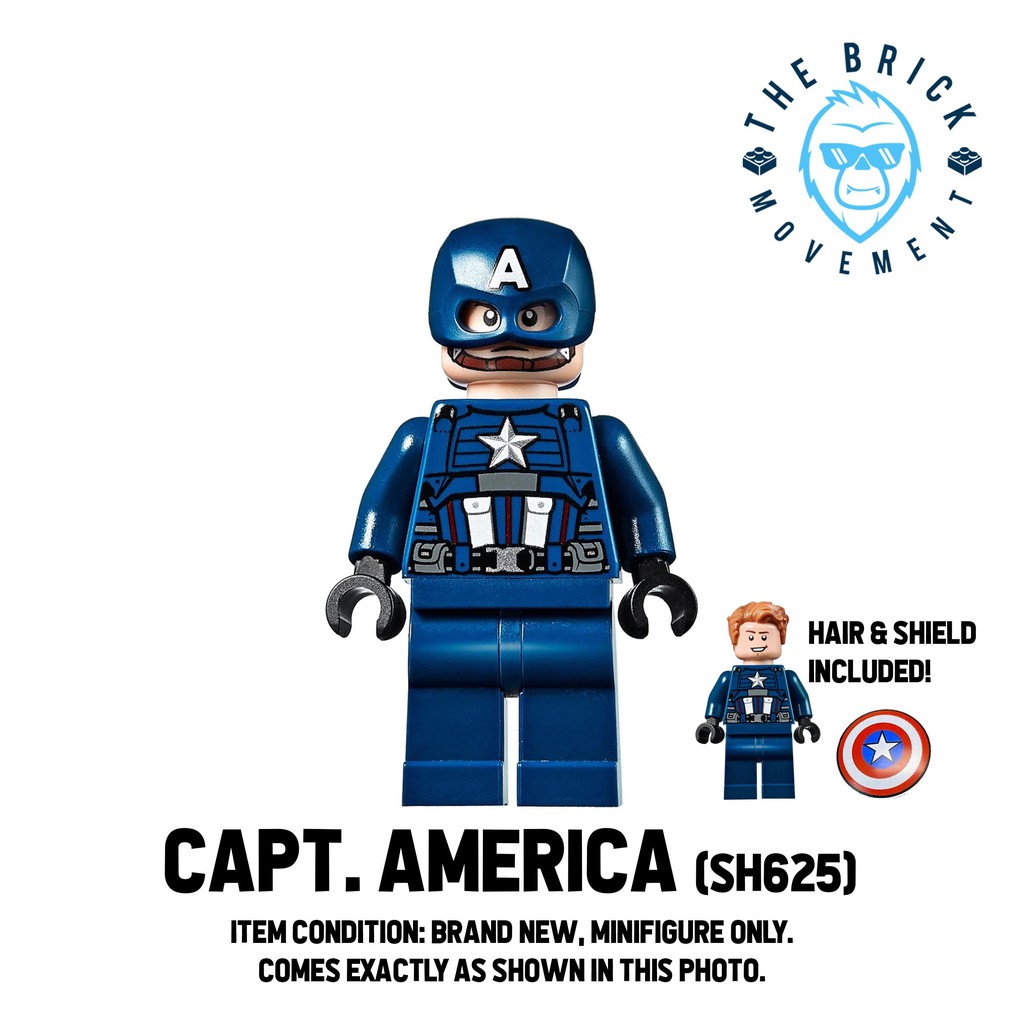 Lego captain 2024 america minifigures