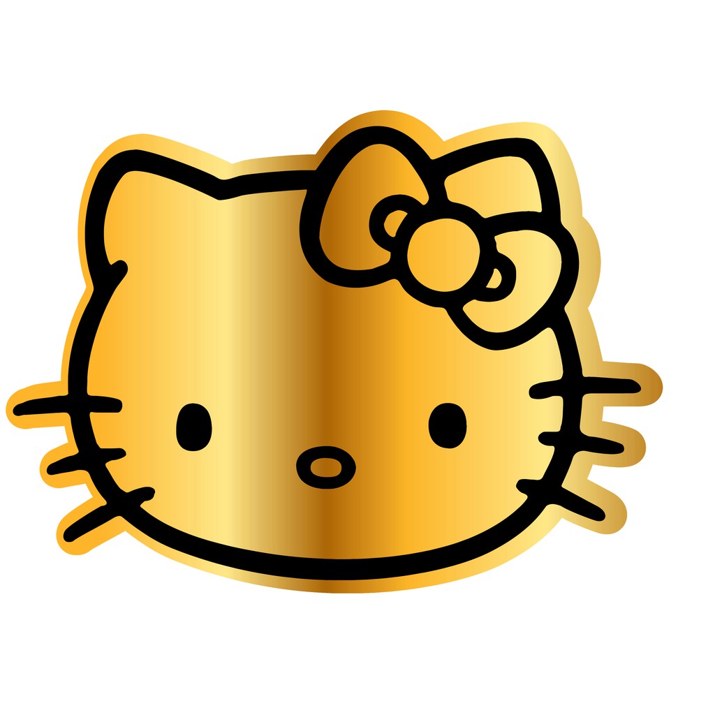 Hello Kitty Cartoon Sticker Bumper Decal - ''SIZES