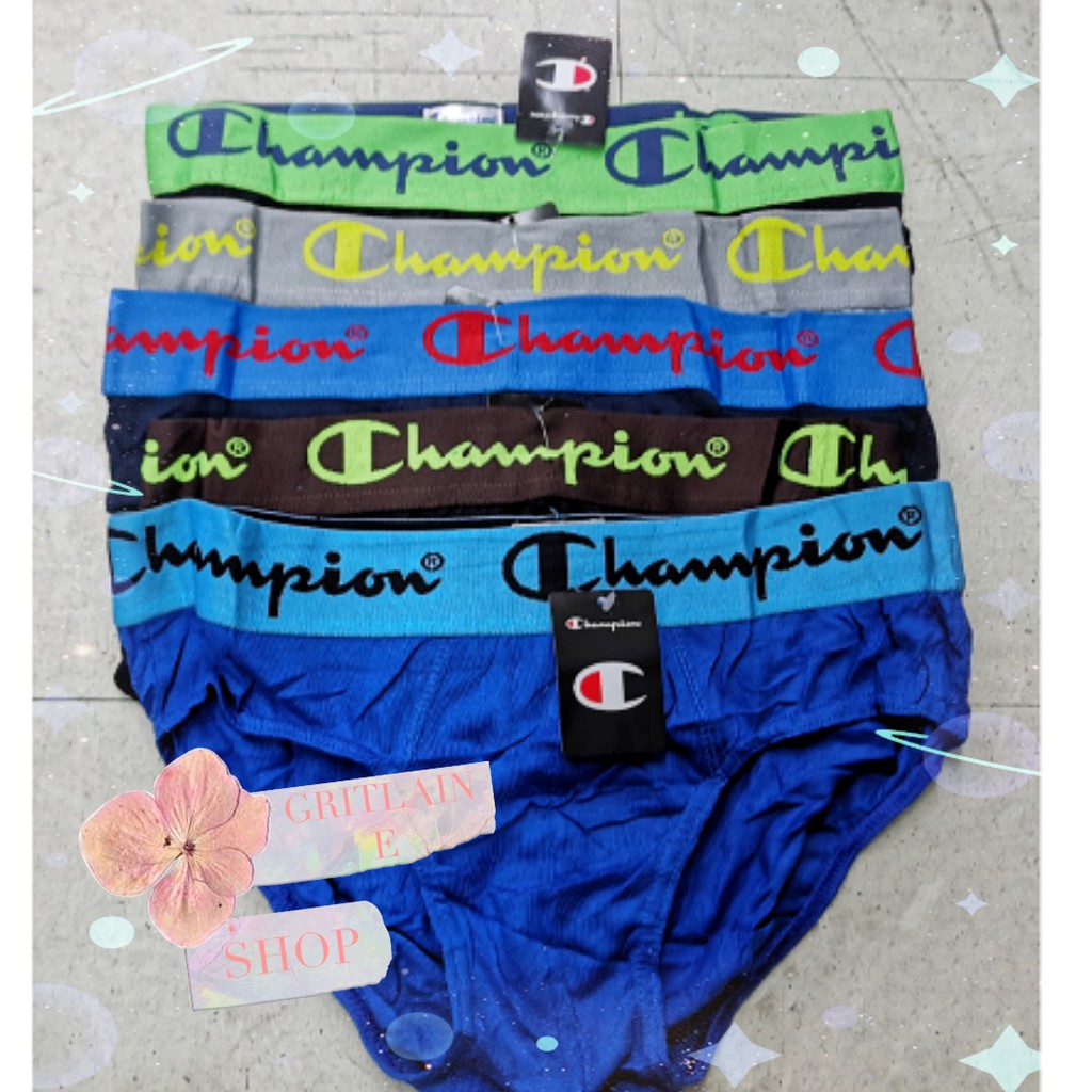 CHAMPION BRIEFS FOR MEN 12 / 6 PCS IN ONE PACK