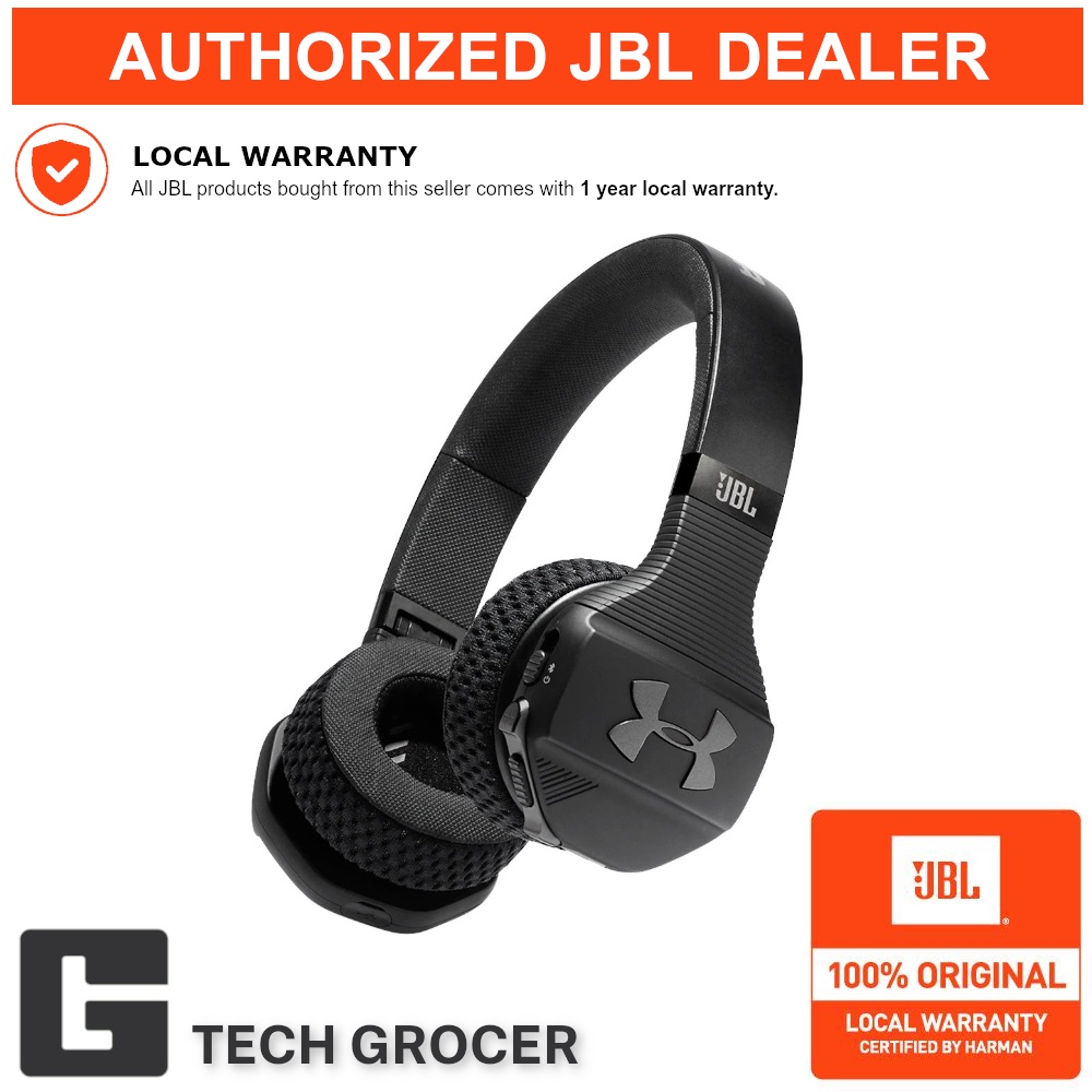 JBL Under Armour UA Sport Wireless Train Headphones Black