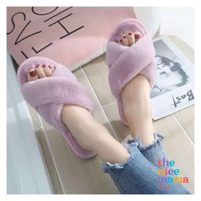 Pink bedroom hot sale slippers