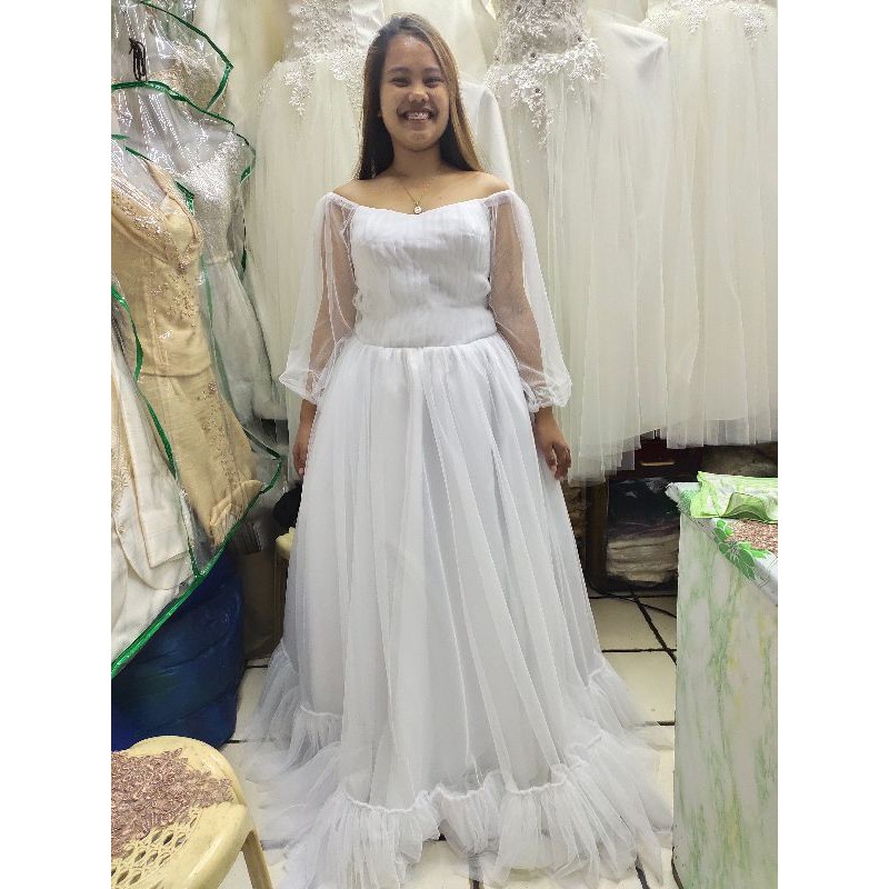 Shopee on sale wedding gown