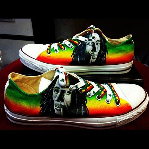 Bob marley clearance converse