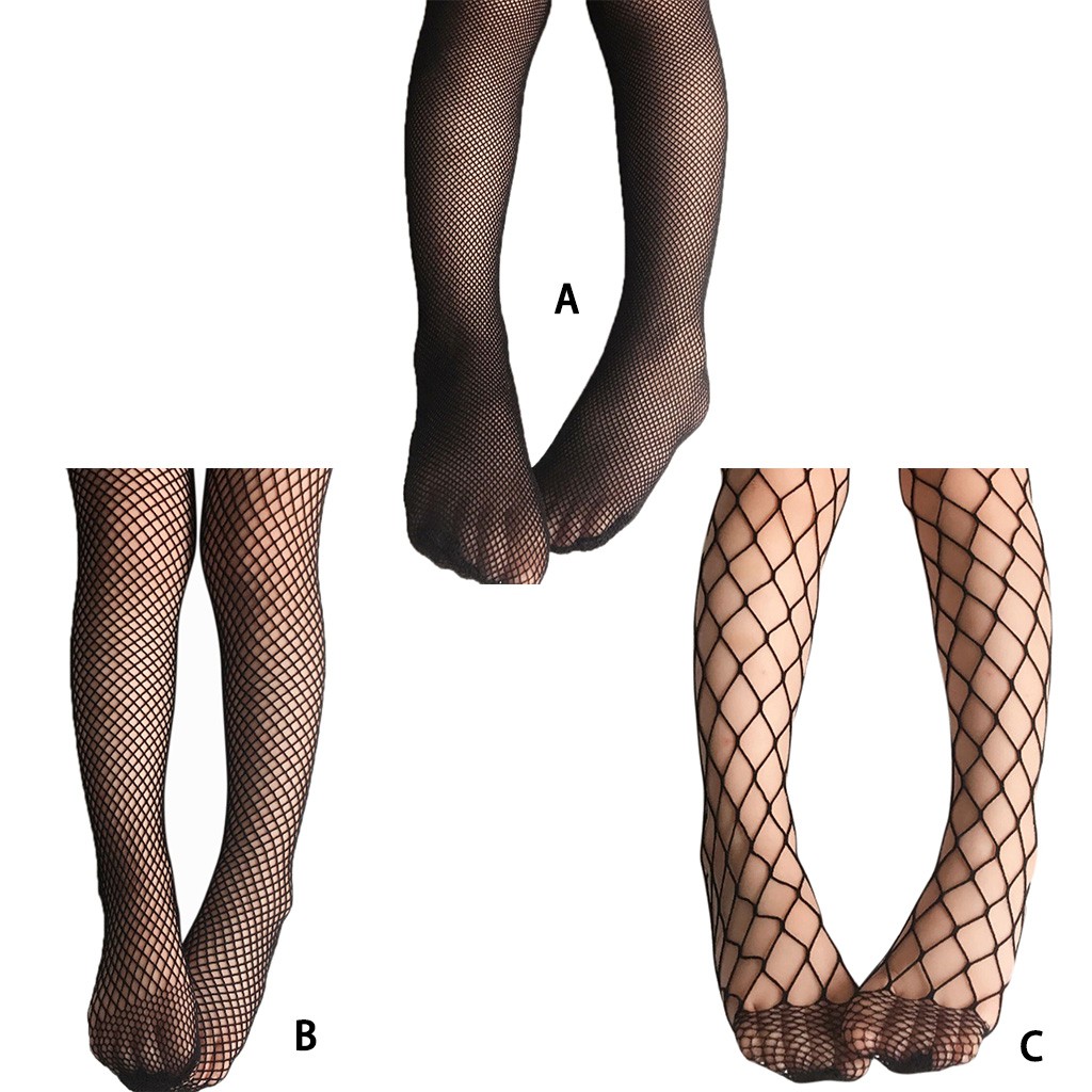 Children Fishnet Socks Fashion Mesh Socks Girls Pantyhose Fishnet