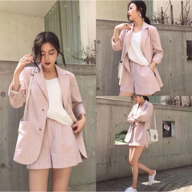 Korean on sale blazer fashion