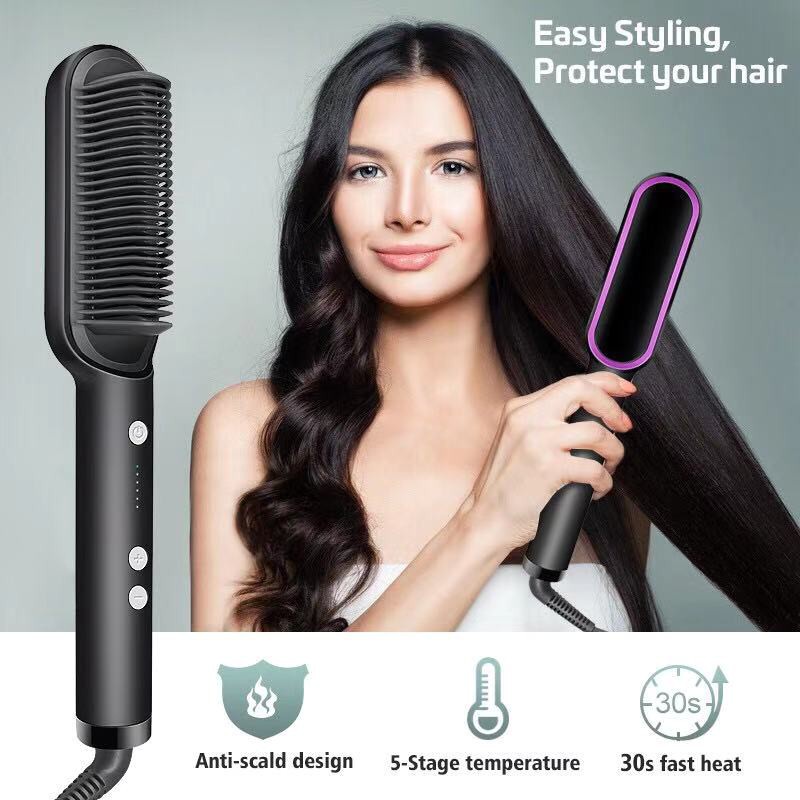 No heat clearance hair straightening brush