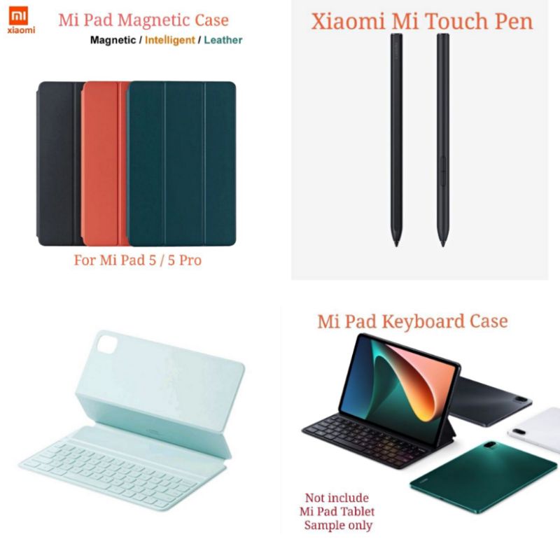 Xiaomi Mi Pad 5 / Pro / 12.4 Smart Touch Pen Stylus or Keyboard or