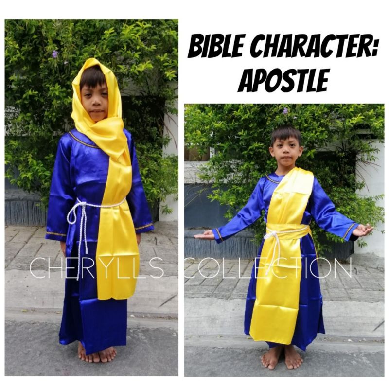 Bible Apostles costume for kids 3 different colors Shopee