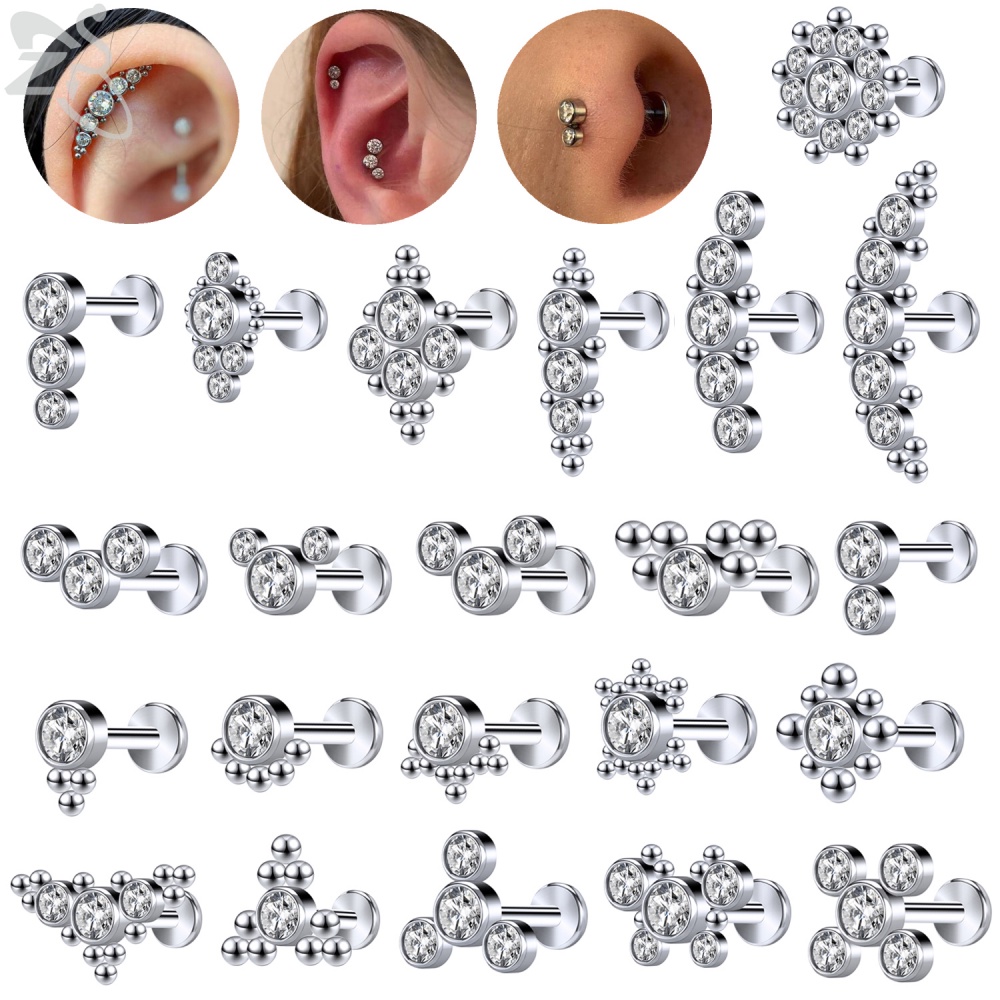 Anti hot sale labret piercing