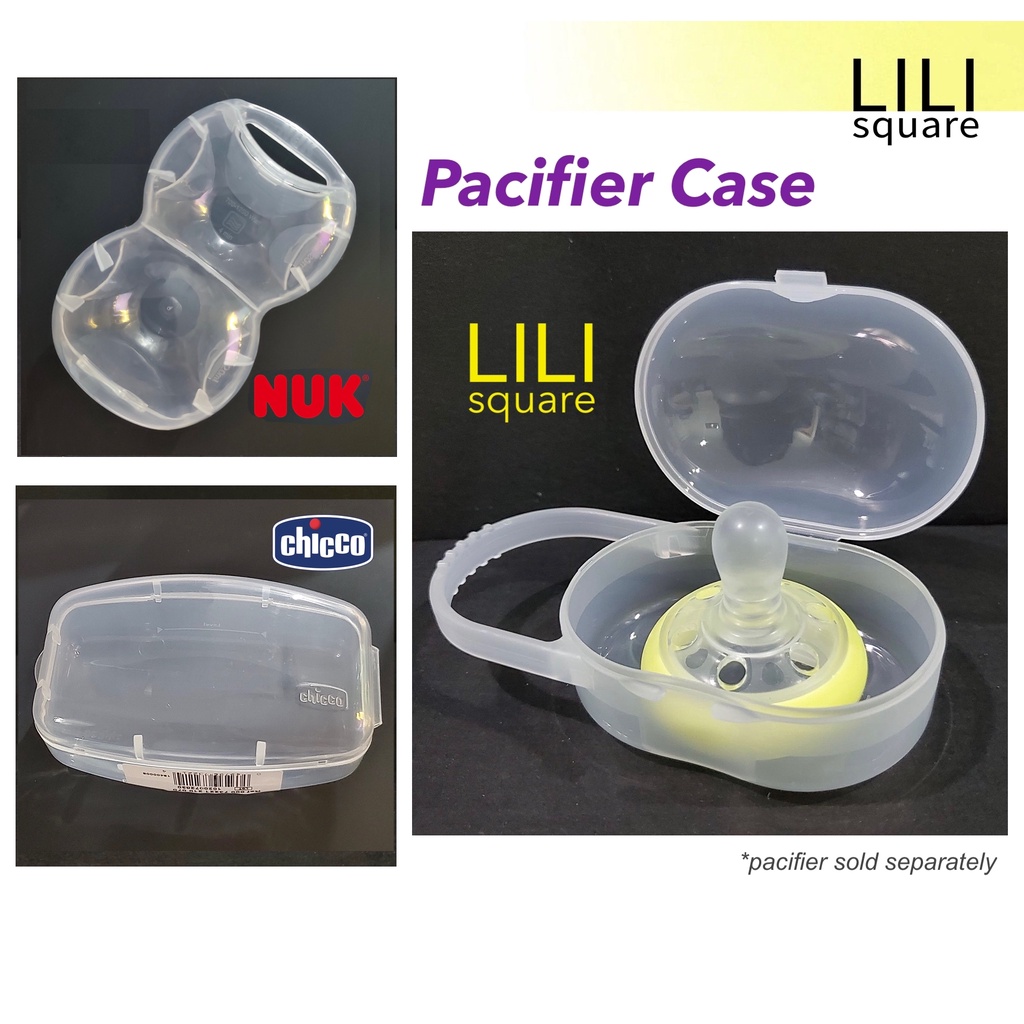 Nuk best sale pacifier case