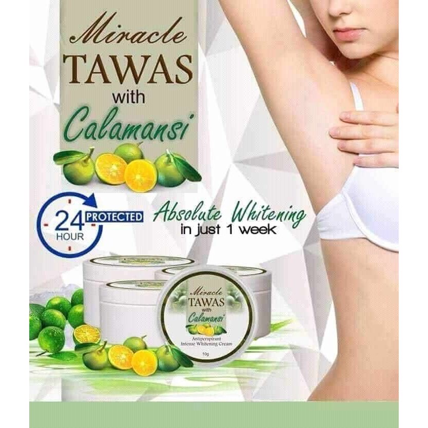 Miracle Tawas With Calamansi Whitening Cream 10g