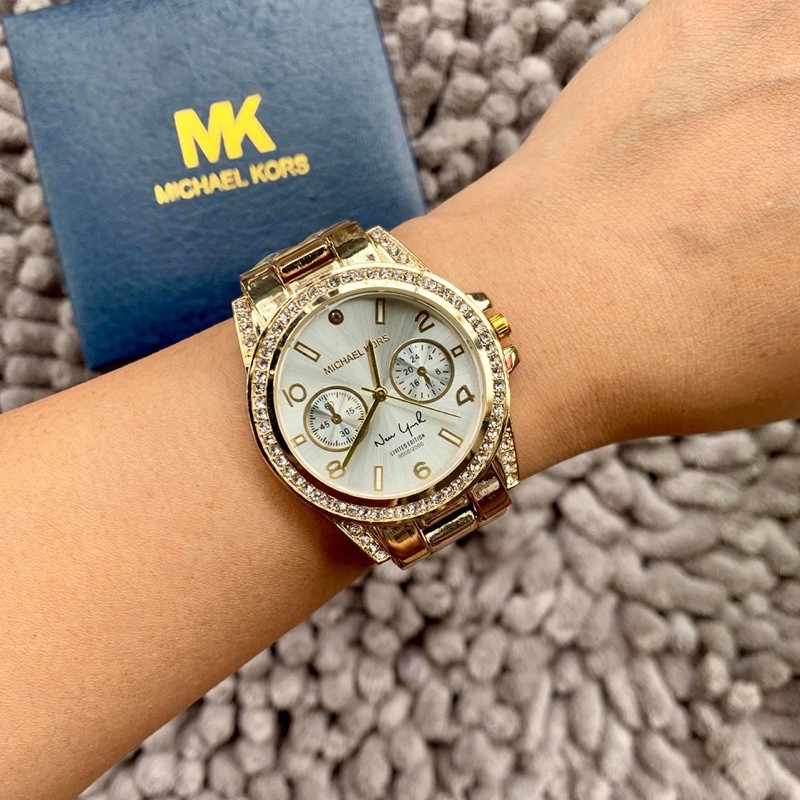 Michael kors gold watch diamonds new arrivals