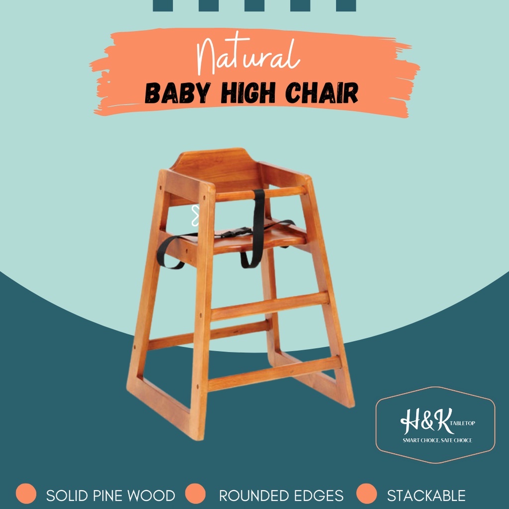 Wooden restaurant high discount chair