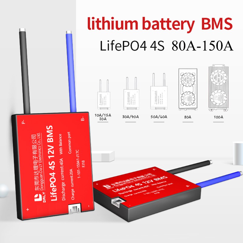 Buy Daly Lifepo4 4S 12V 50A Battery Management System Online at