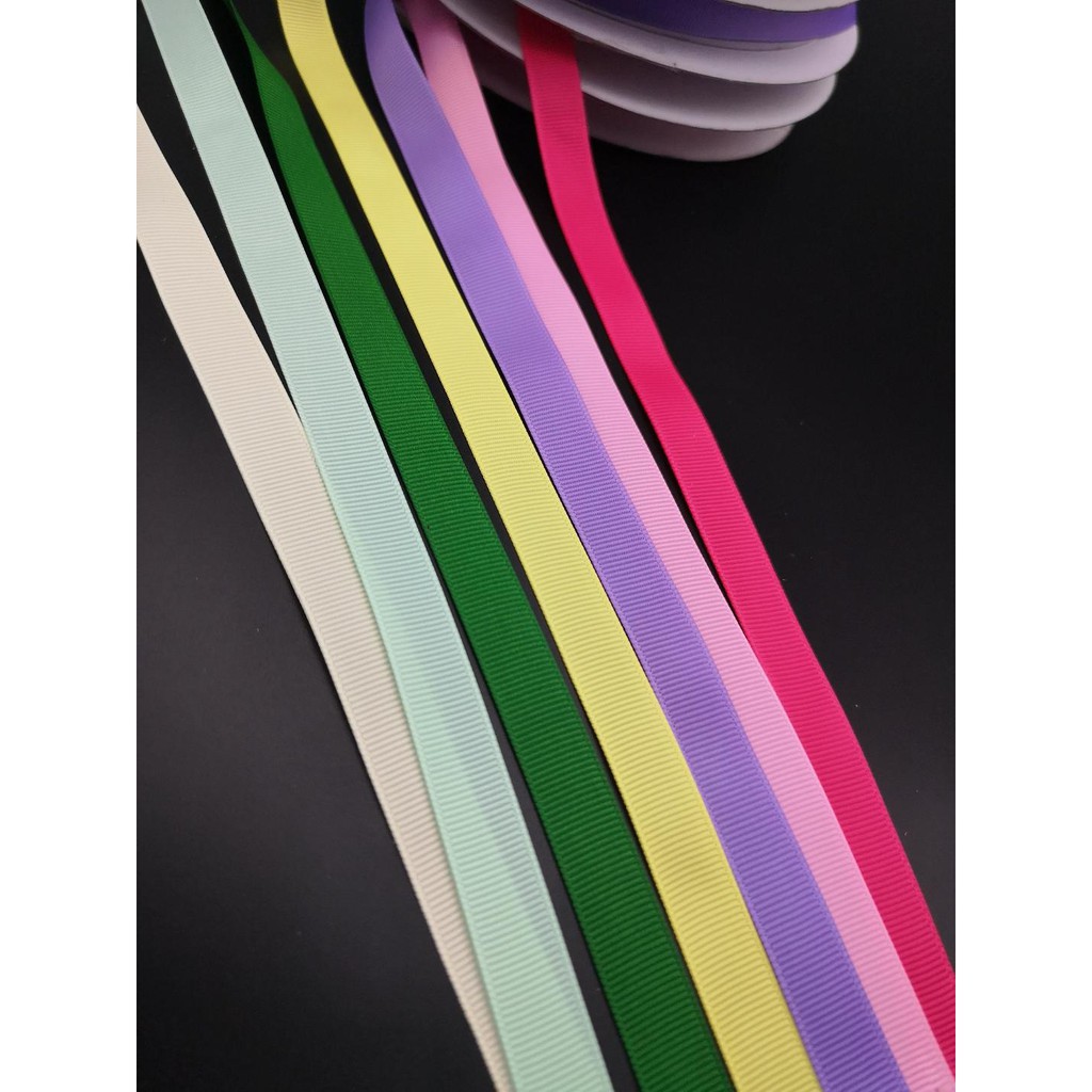 Threadart Grosgrain Ribbon Rolls - 2 1/4 inch Width - Beige - 10 yd Rolls Available in 25 Colors and 4 Widths