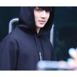 Jungkook in sale black hoodie