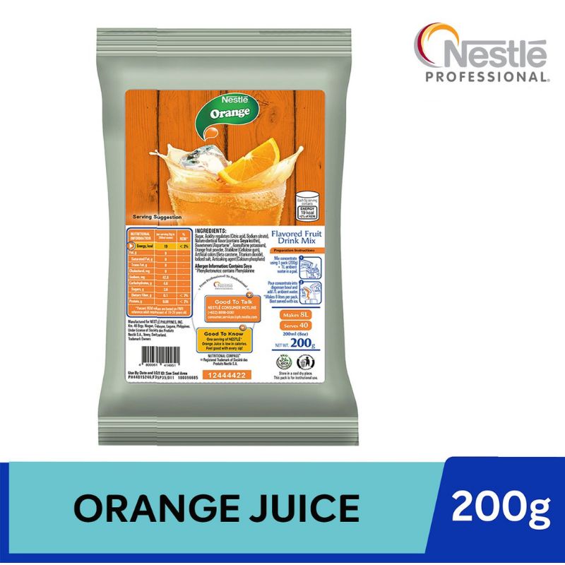 Nestle ORANGE Juice COD Shopee Philippines