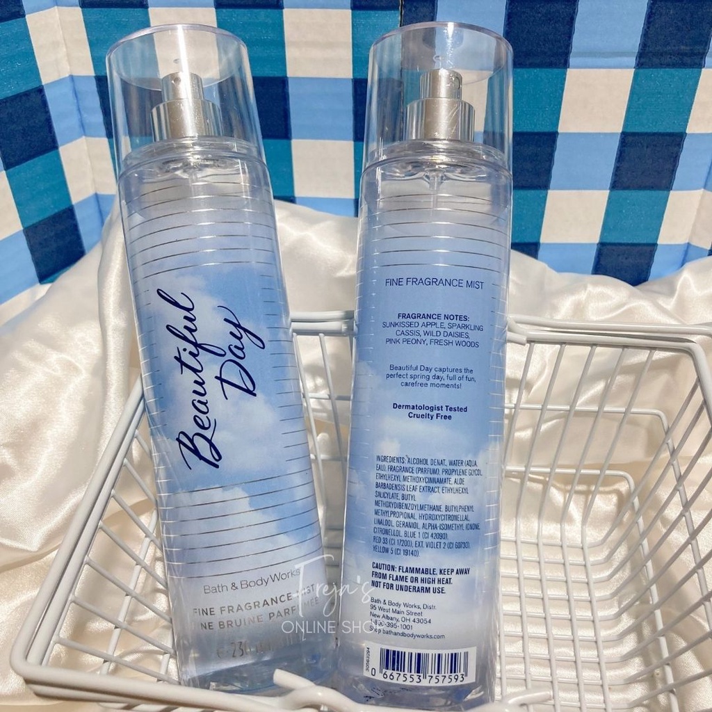 Bath Body Works Beautiful Day Fine Fragrance Mist Shopee