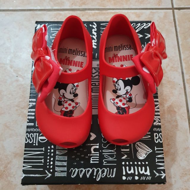 Mini melissa store minnie boots