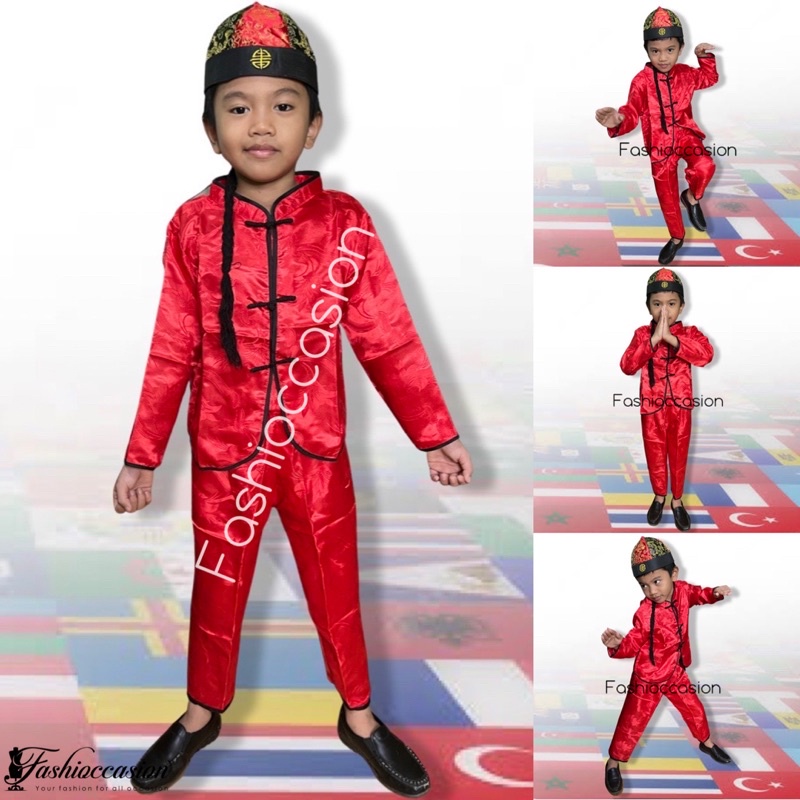 Boys chinese cheap costume