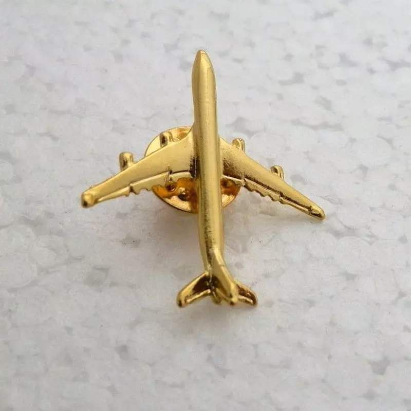 Plane brooch hot sale