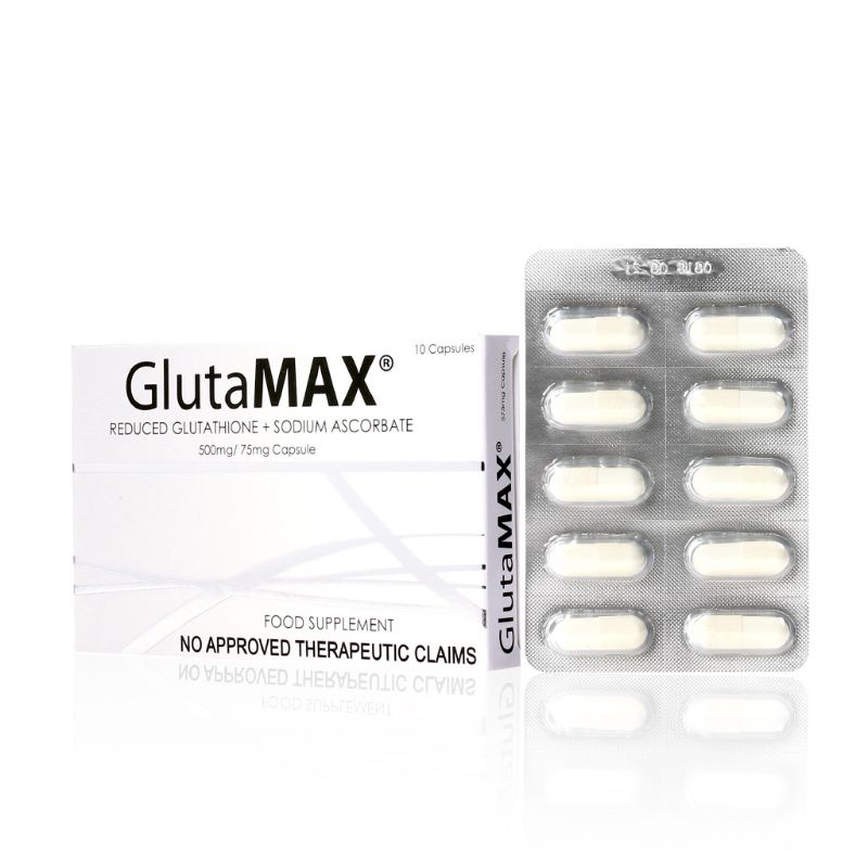 GLUTAMAX CAPSULES DIETARY SUPPLEMENT REDUCED GLUTHATHIONE PLUS SODIUM ASCORBATE