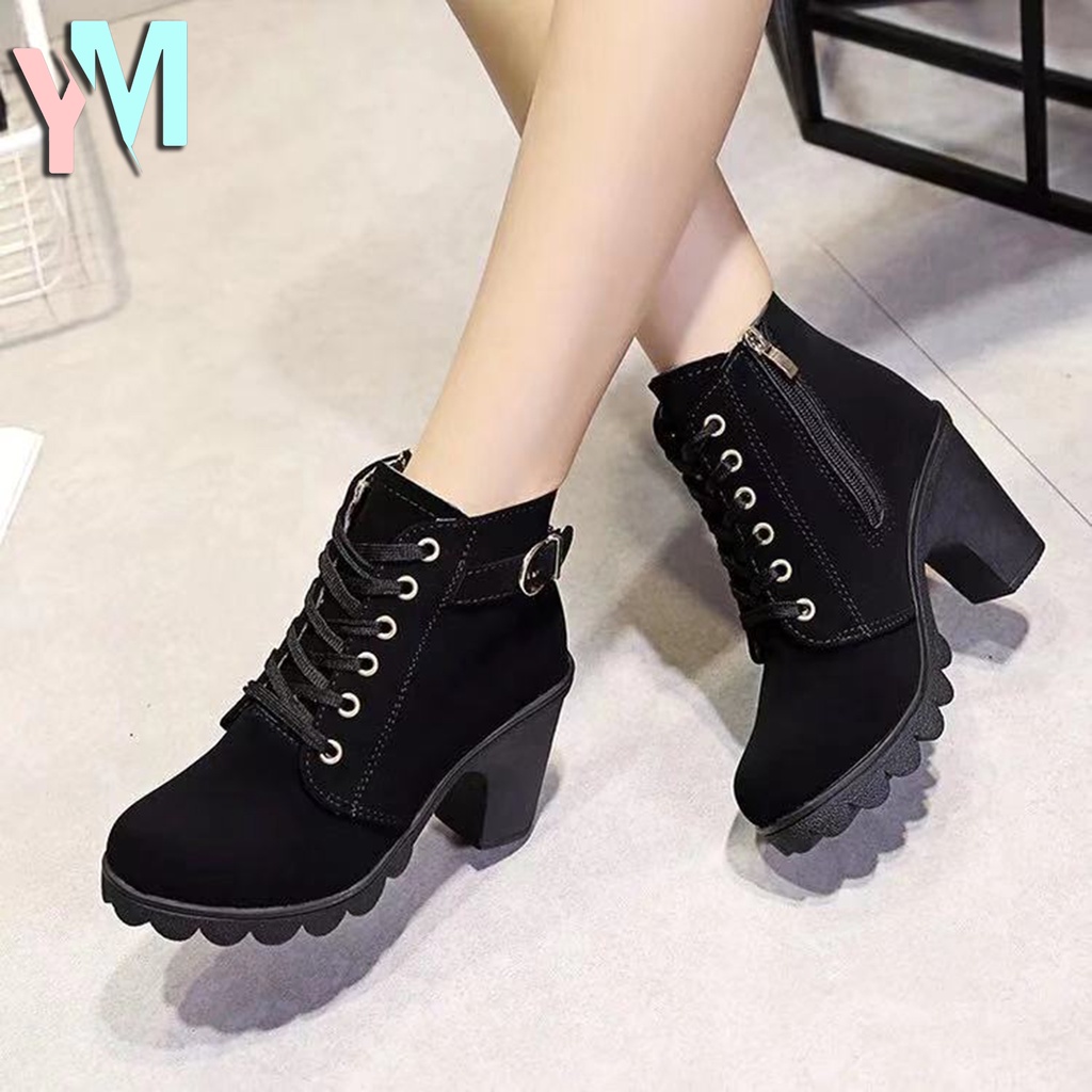 Korean fashion hot sale boots