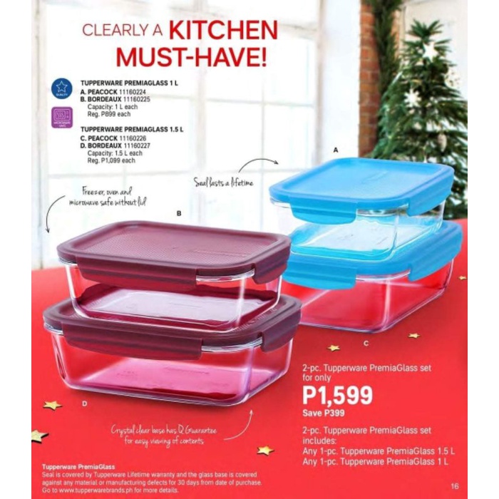 PremiaGlass NEW Tupperware  Tupperware, Food to go, Oven safe