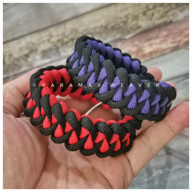 Adjustable Paracord Bracelet / Tactical / Handmade / Mad Max Style