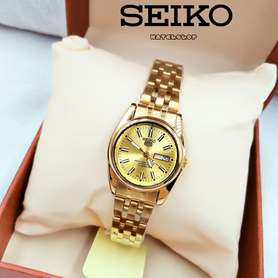 Seiko 5 best sale ladies watch